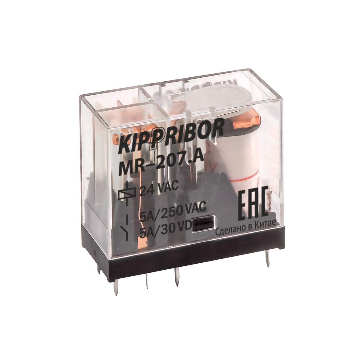 реле промежуточное MR, 5A, 220VAC