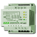 PF-441 переключатель фаз, 2x230+N, 3x16A, IP20