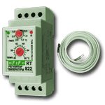 RT-822 реле температуры 1NO/NC, 50-260В AC, 16А, +30…+60°С