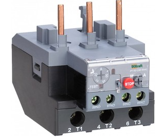 Реле тепловое для контакторов 0.63А-1.0А РТ- 02