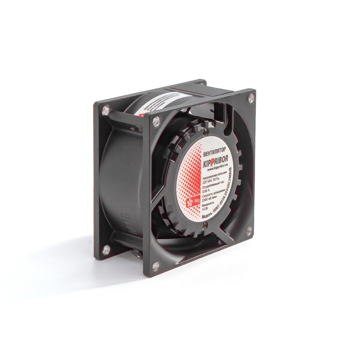 вентилятор осевой 80x80x38, 220V