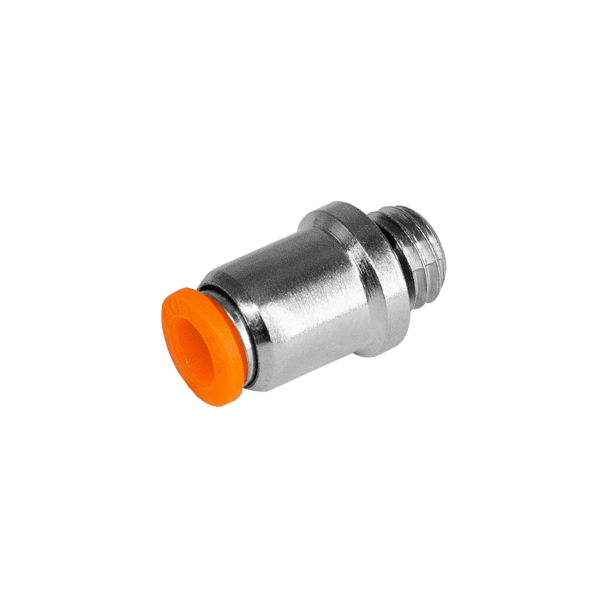 Мини цанговый штуцер прямой круглый