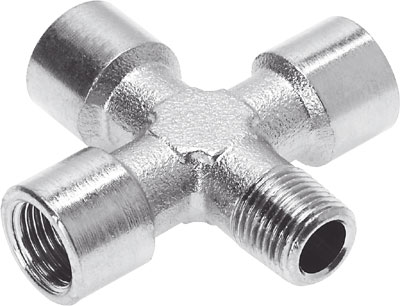 NPFC-X-R12-3G12-MFFF Х-образное соединение R1/2Н-3G1/2В