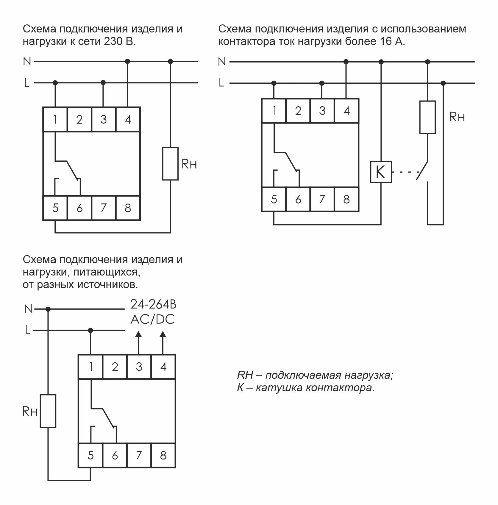 PCZ-521 реле времени суточное\недельное 1NO/NC, 24-264В AC/DC, 16А, IP20