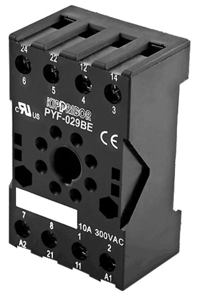 колодка для реле RS 8-ми конт, тип PYF