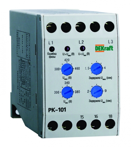 РК-101-01 Реле контроля фаз 380В