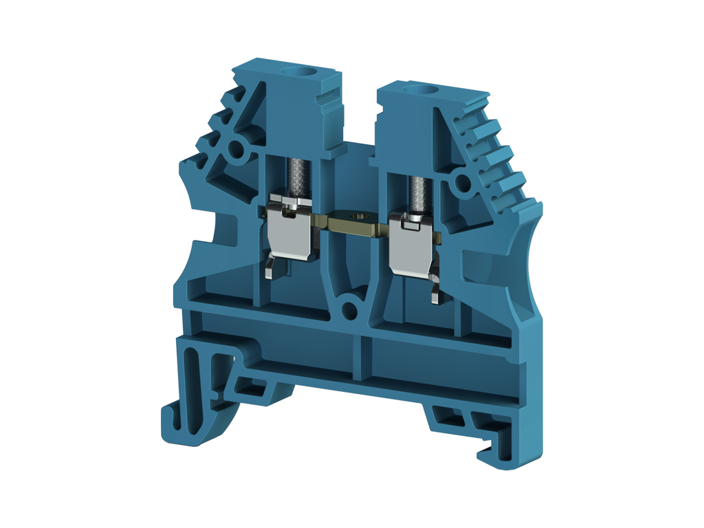 AVK2,5 синий клеммник винтовой
