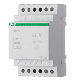 TR-12 трансформатор 230В AC, 12В АС, 12В