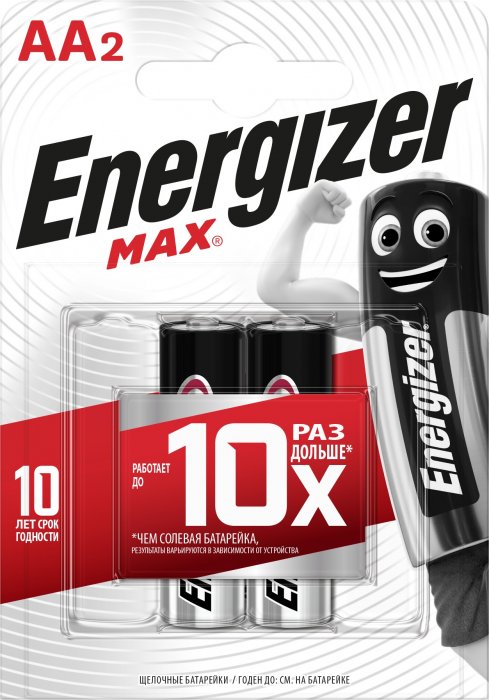 Батарейка АА LR6 ENR MAX FSB2 (2шт/бл)