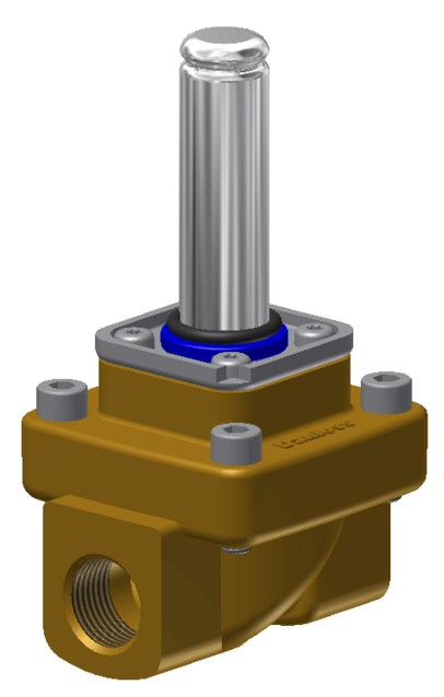EV250B Клапан электромагнитный 0...10bar, G1, EPDM