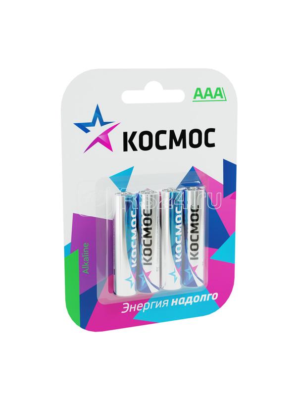 Элемент питания LR03 (AAA) 1.5V Alkaline 4BL CLASSIC Космос
